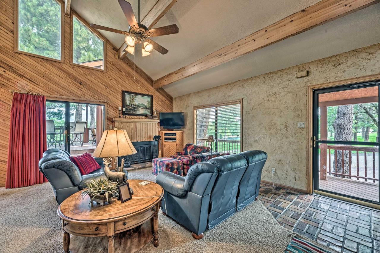 Cozy Ruidoso Cabin With Private Hot Tub And Large Deck Exterior photo