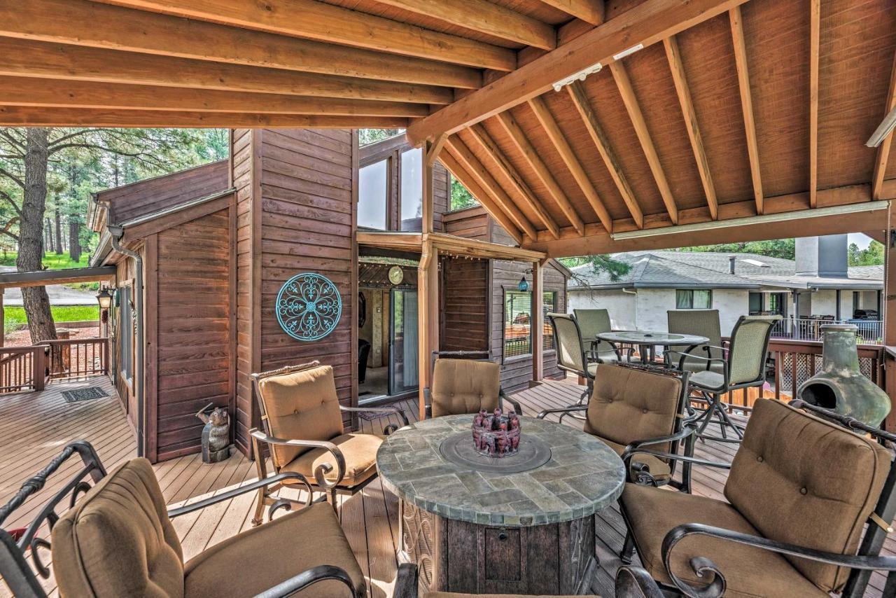 Cozy Ruidoso Cabin With Private Hot Tub And Large Deck Exterior photo